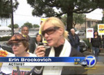 Carson Protest Brockovich